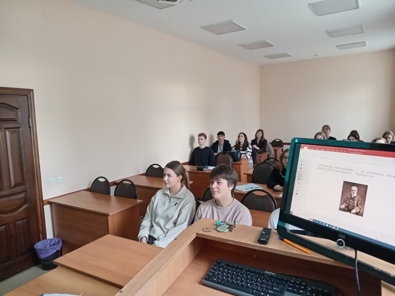 Студенты первого курса приняли участие в «Своей игре»