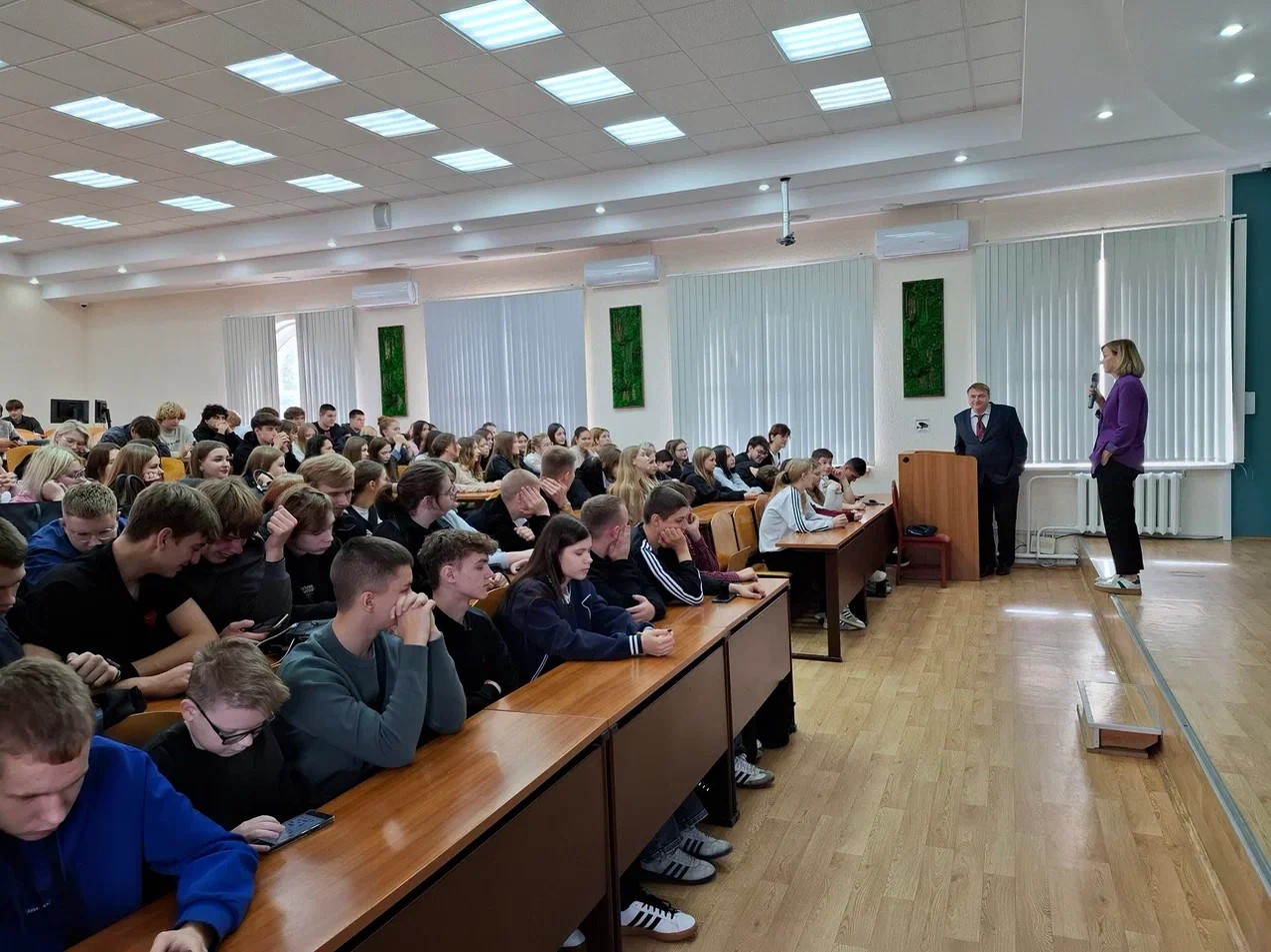 Встреча студентов СПО с представителями Россельхозбанка